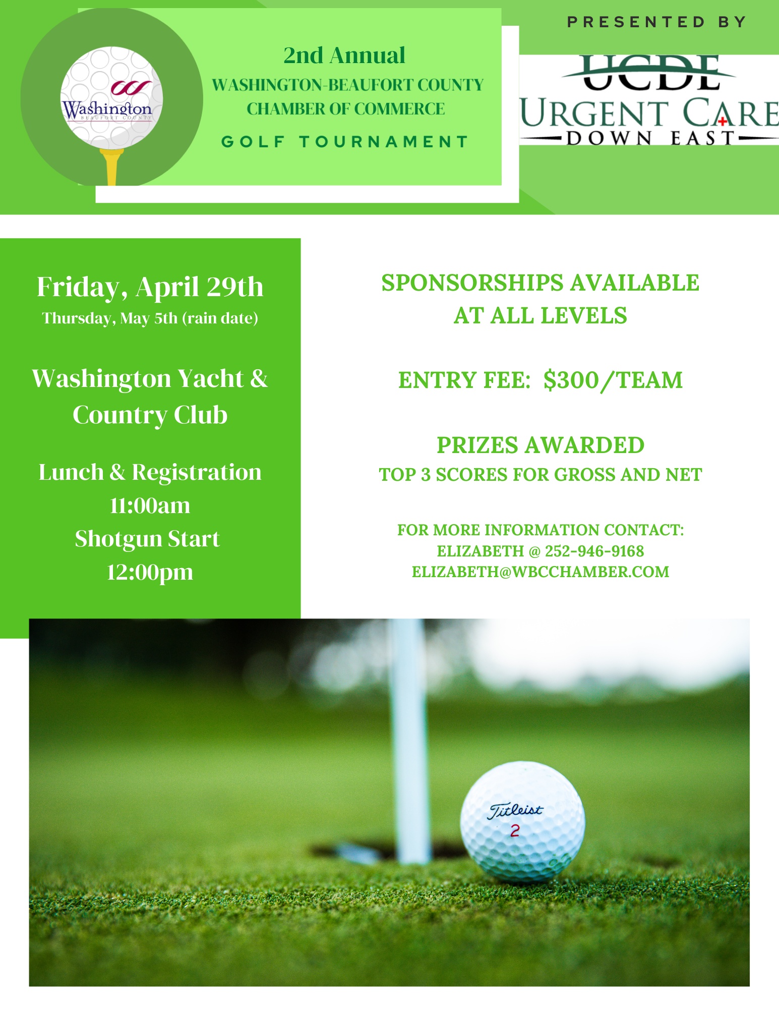 GOLF TOURNAMENT WBC Chamber