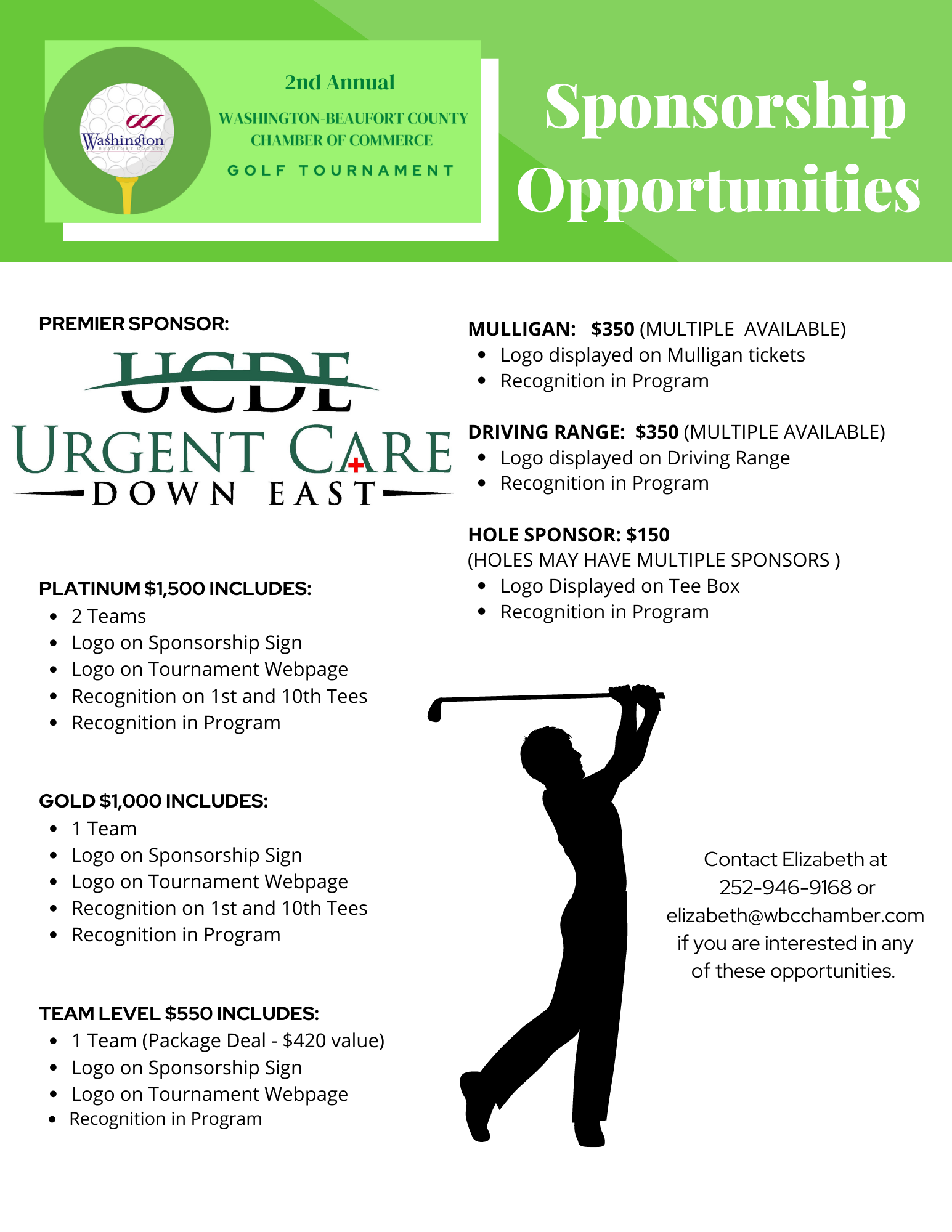 GOLF TOURNAMENT WBC Chamber